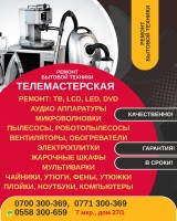 Ремонт бытовой техники в Бишкеке. Телемастерская - фото 1