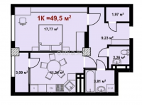 Продам! 1к кв псо, 50м2, 8/12, жк «Манас» 54,500$ В самом экологически чистом районе города!  Ориентир: Алматинка/Магистраль с. Кок Жар - фото 3