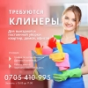Требуются уборщицы (клинеры) для выездной и постоянной уборки квартир,  домов
Оплата:  1500 сом в день
Тел. :  0705410995 - фото 1